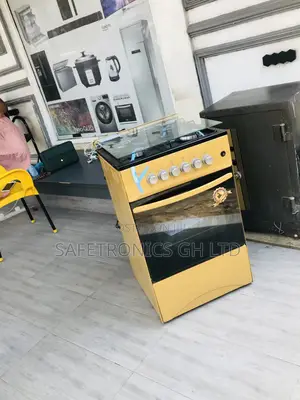 Gold 4 Gas Cooker Oven With Grill 50x50 Volcano