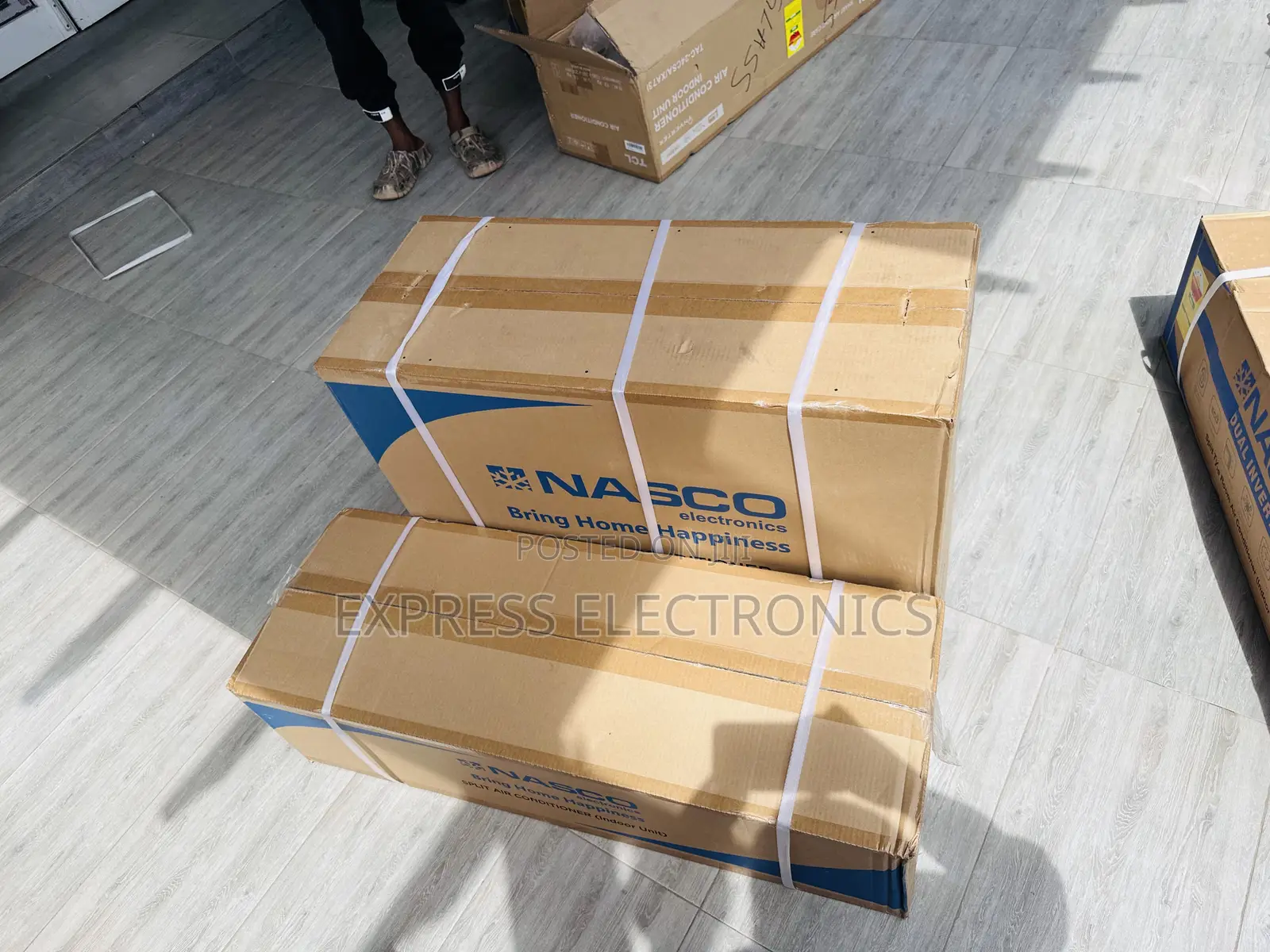 New an Air Conditioner Nasco 2.0hp White. 