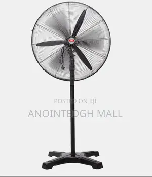 Elbee Industrial Standing Fan 30" Inches - Black