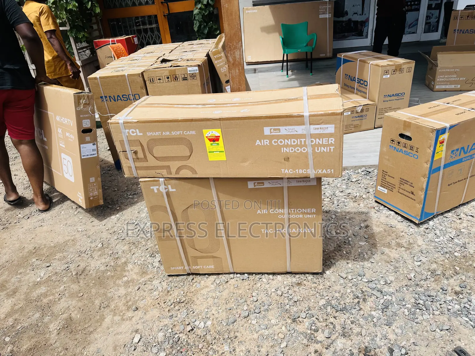 Neatly Sealed in Box TCL 2.0hp Split R410 Gas