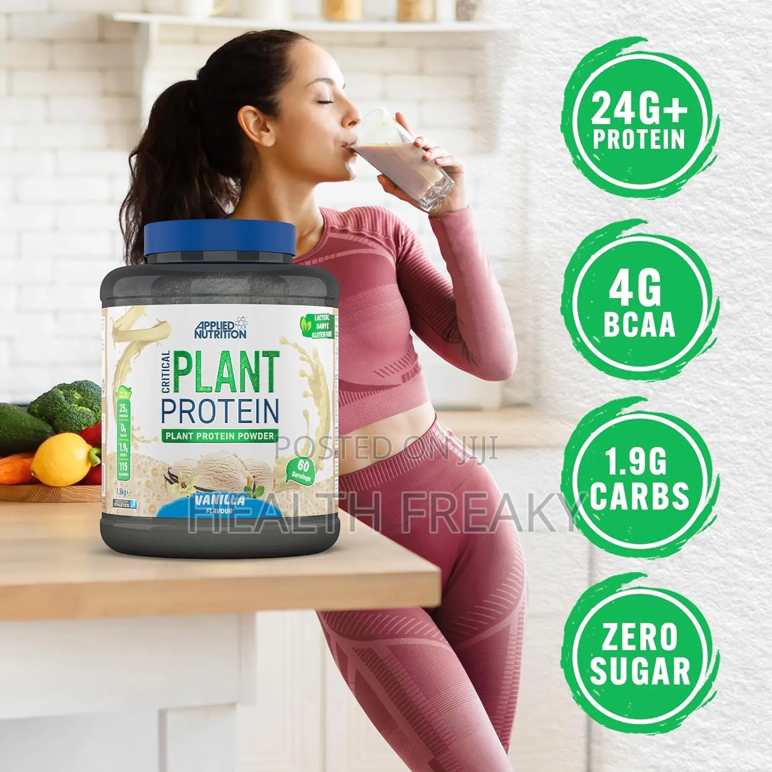 Organic Protein Applied Nutrition Plant Protein Vegan