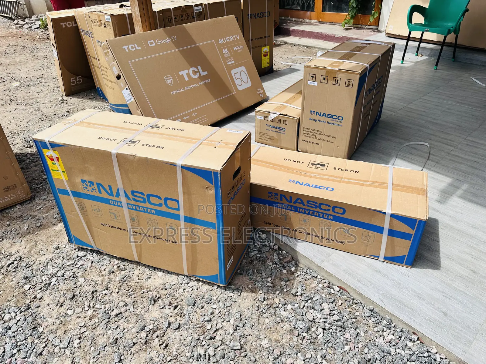 Quality Sleek White Nasco Dual Inverter 2.0hp Split R410
