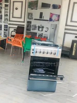 Oven With Grill Ferre Gray 4 Gas Cooker 60x60