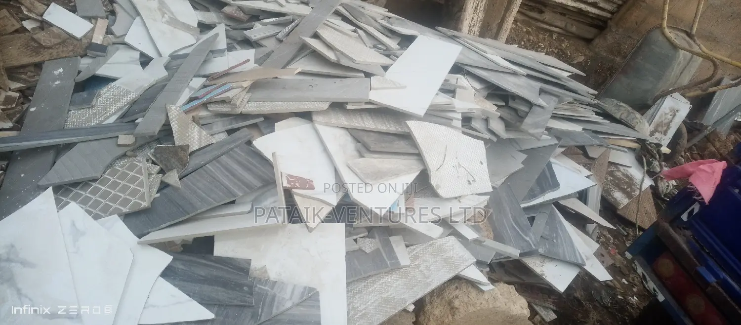 Broken Tiles in Large Quantity for Sale in Tema Metropolitan Building