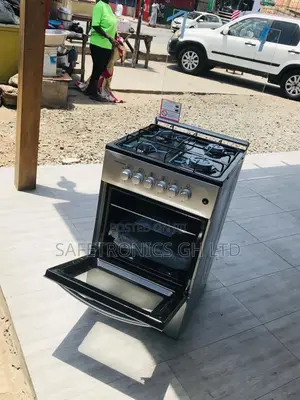Volcano 3 Gas 1 Electric Oven With Grill Gray Cooker