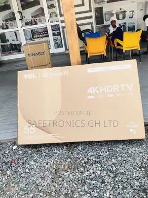 Glossy Black P635 55 Inches Led TCL Tv