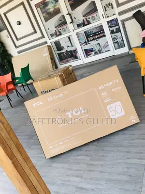 50 Inches Black P635 TCL Glossy Smart Tv