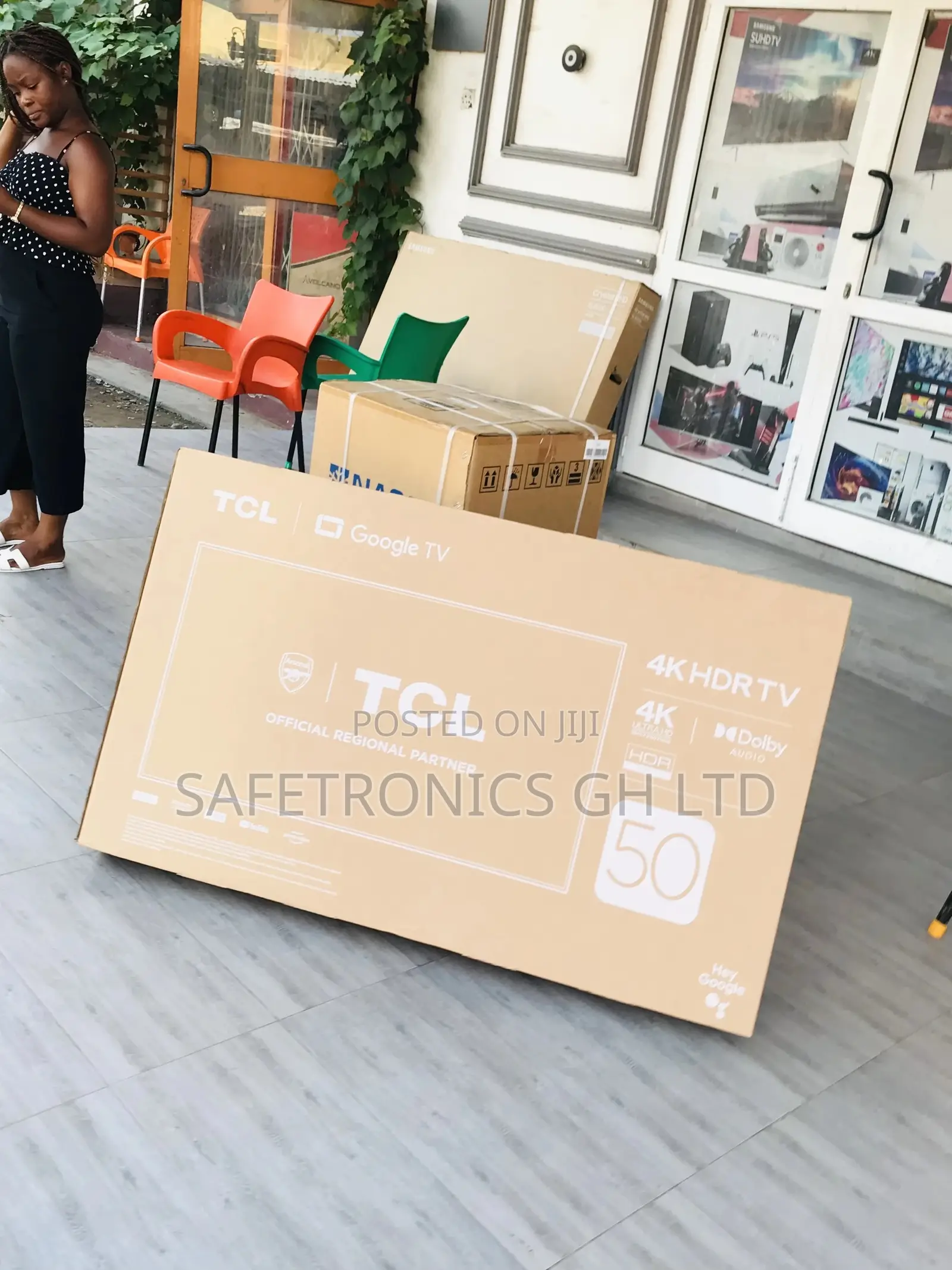 Smart 50 Inches Led TCL Glossy HDR Tv