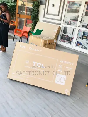 Smart 50 Inches Led TCL Glossy HDR Tv