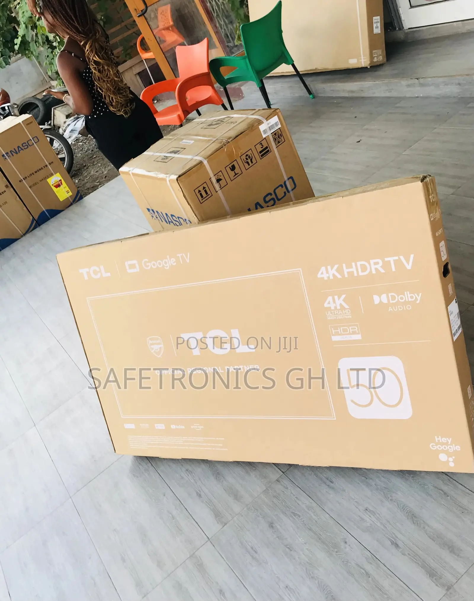 Smart 50 Inches Led TCL Glossy HDR Tv