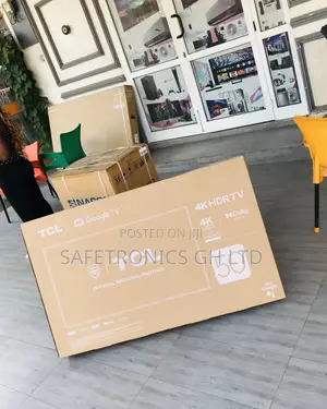 HDR Glossy 50 Inches Led Black TCL P635 Smart Tv