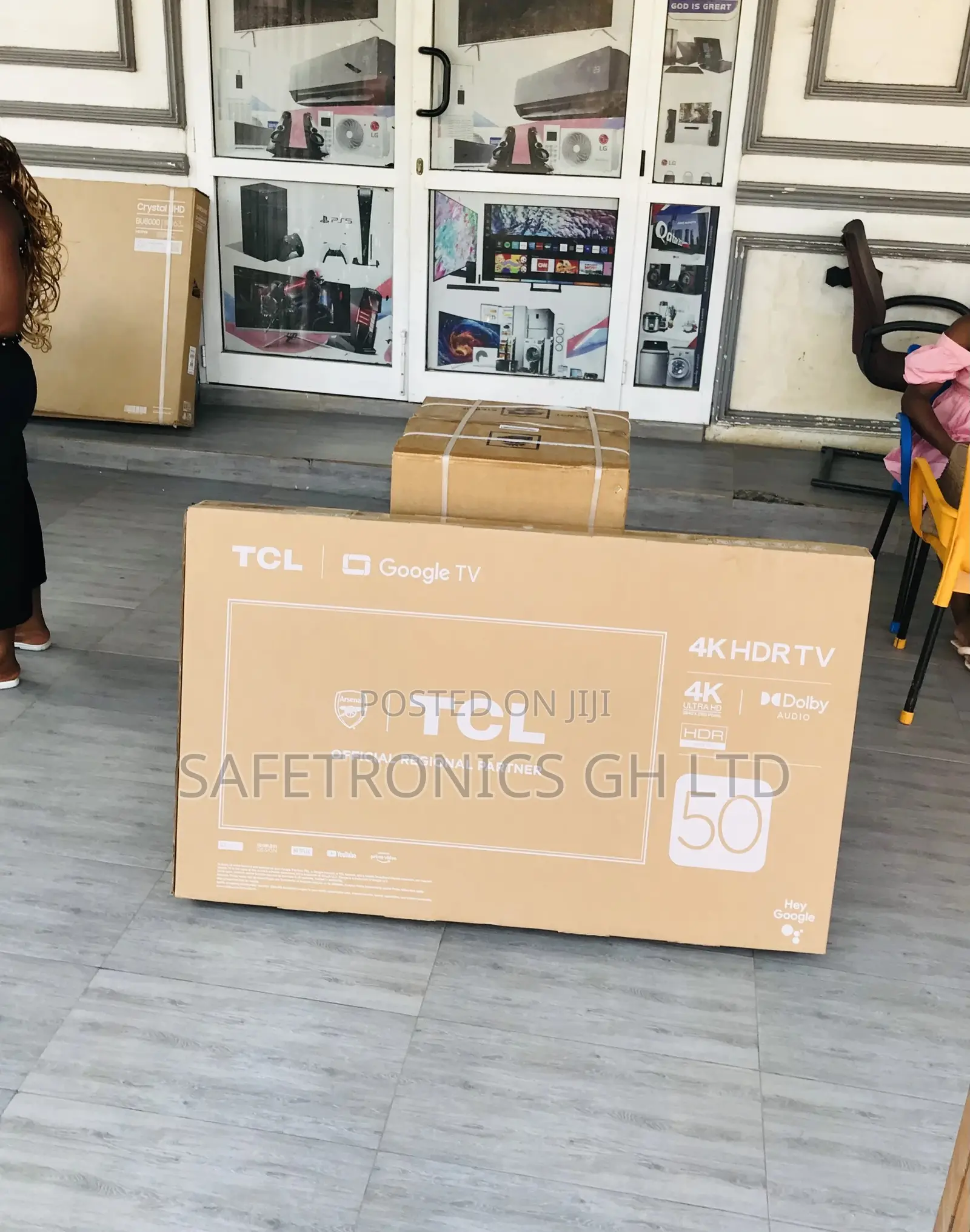 P635 Smart Led 50 Inches TCL Black HDR Tv