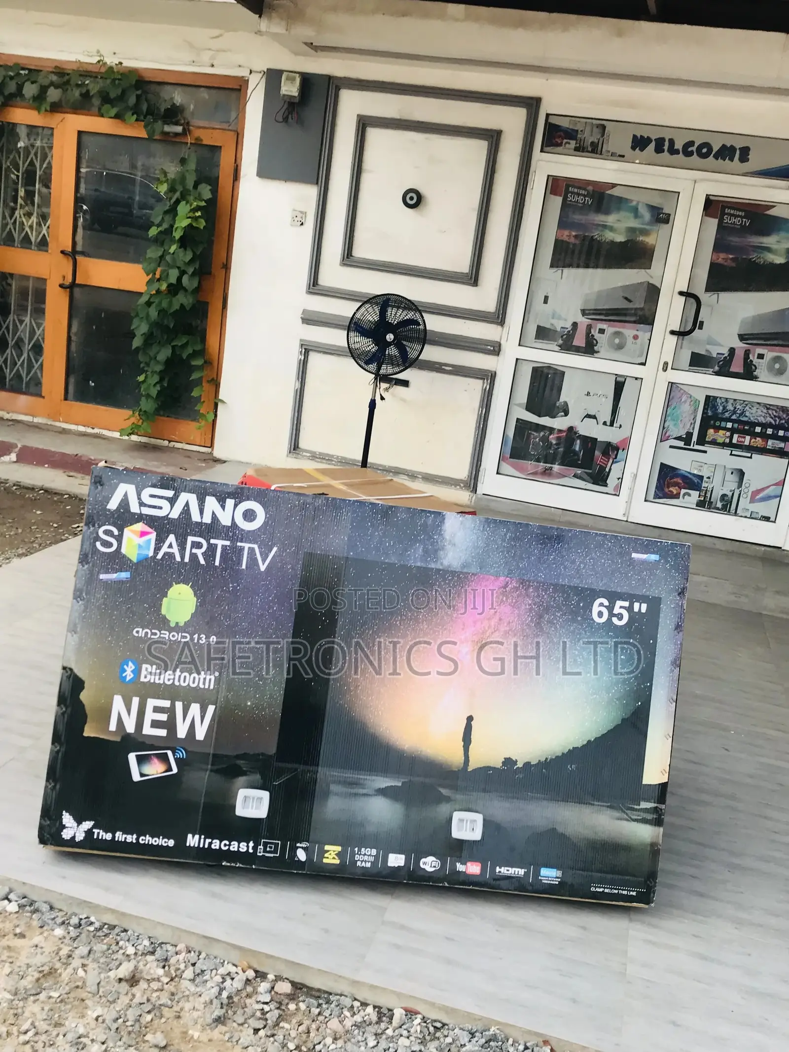 65 Inches Glossy Smart Asano Led UHD Tv
