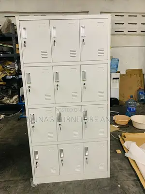 12 Lockers Office Cabinets