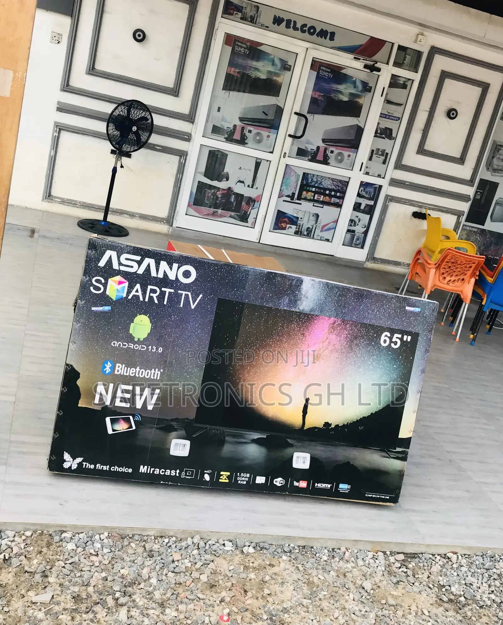 Led Glossy Smart 65 Inches Asano UHD Tv