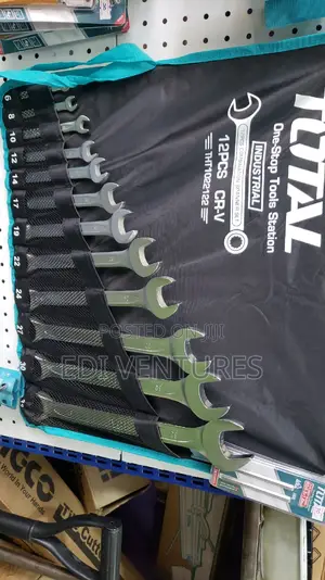 Total 12pcs Combination Spanner Set
