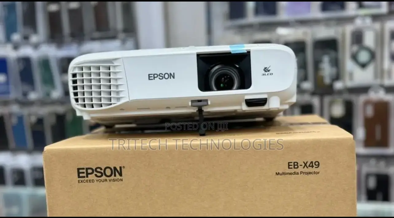 Epson Eb-X49 Xga Wireless Projector: 36001M + HDMI Port