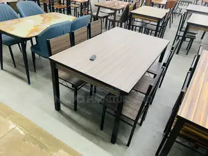 Dining Table With 6 Chairs ( Wooden )