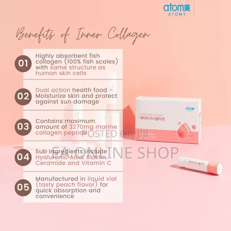 Atomy Inner Collagen. Beautiful Skin. Liquid Form Works Fast
