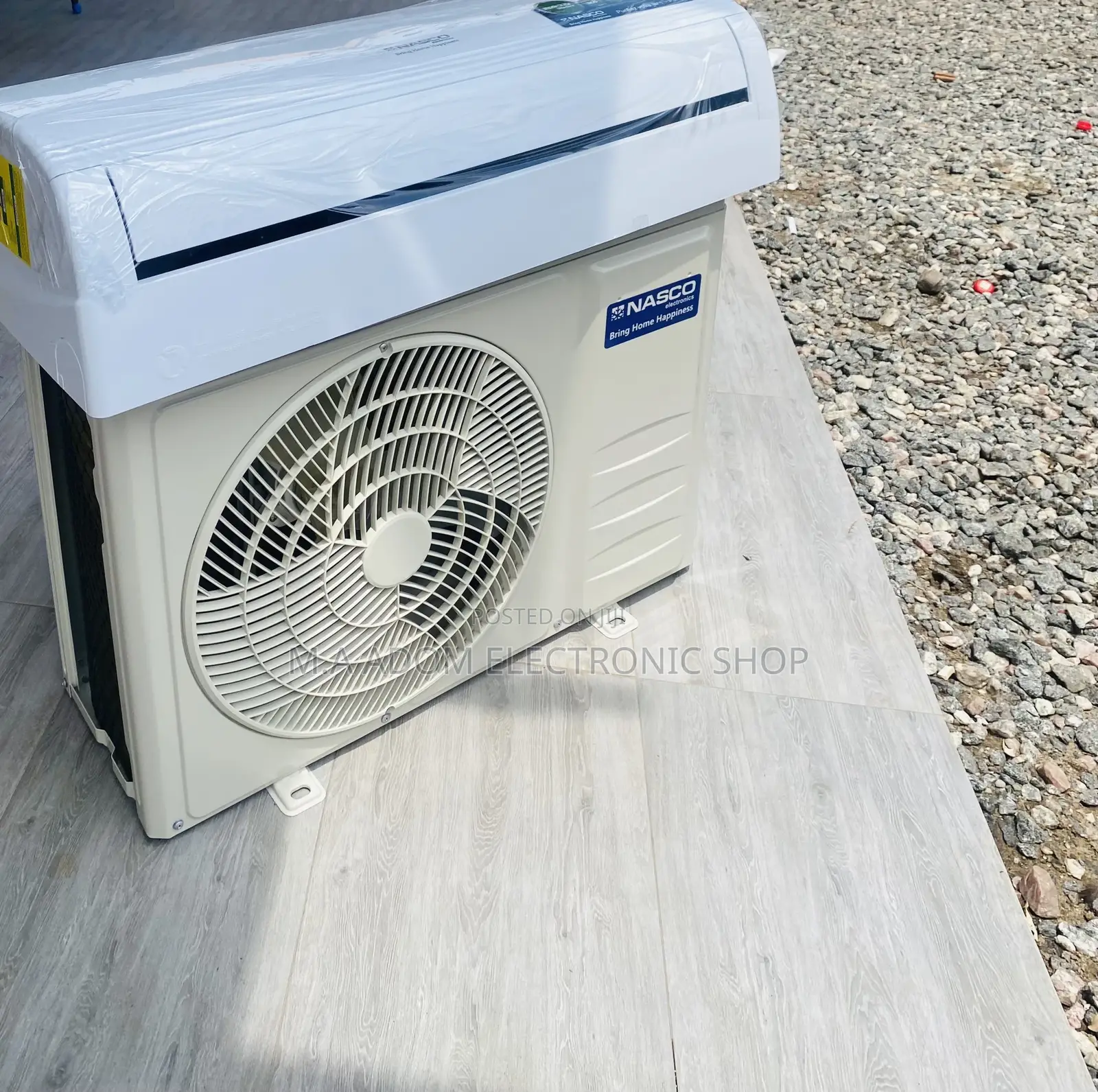 1.5hp Nasco Split Type Air Conditioner(White).