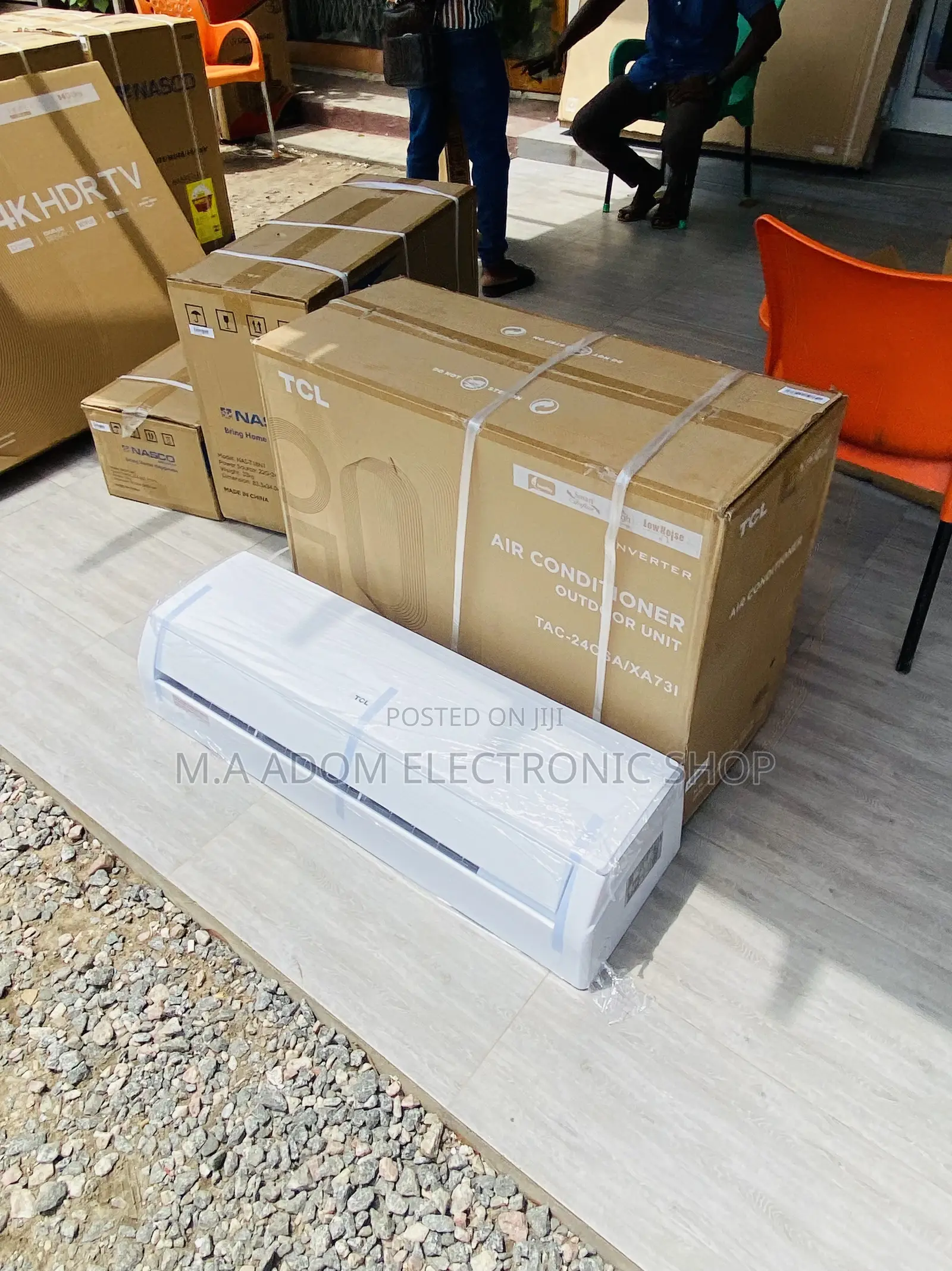 Super Cooling TCL 2.5hp Split Type Air Conditioner(White).