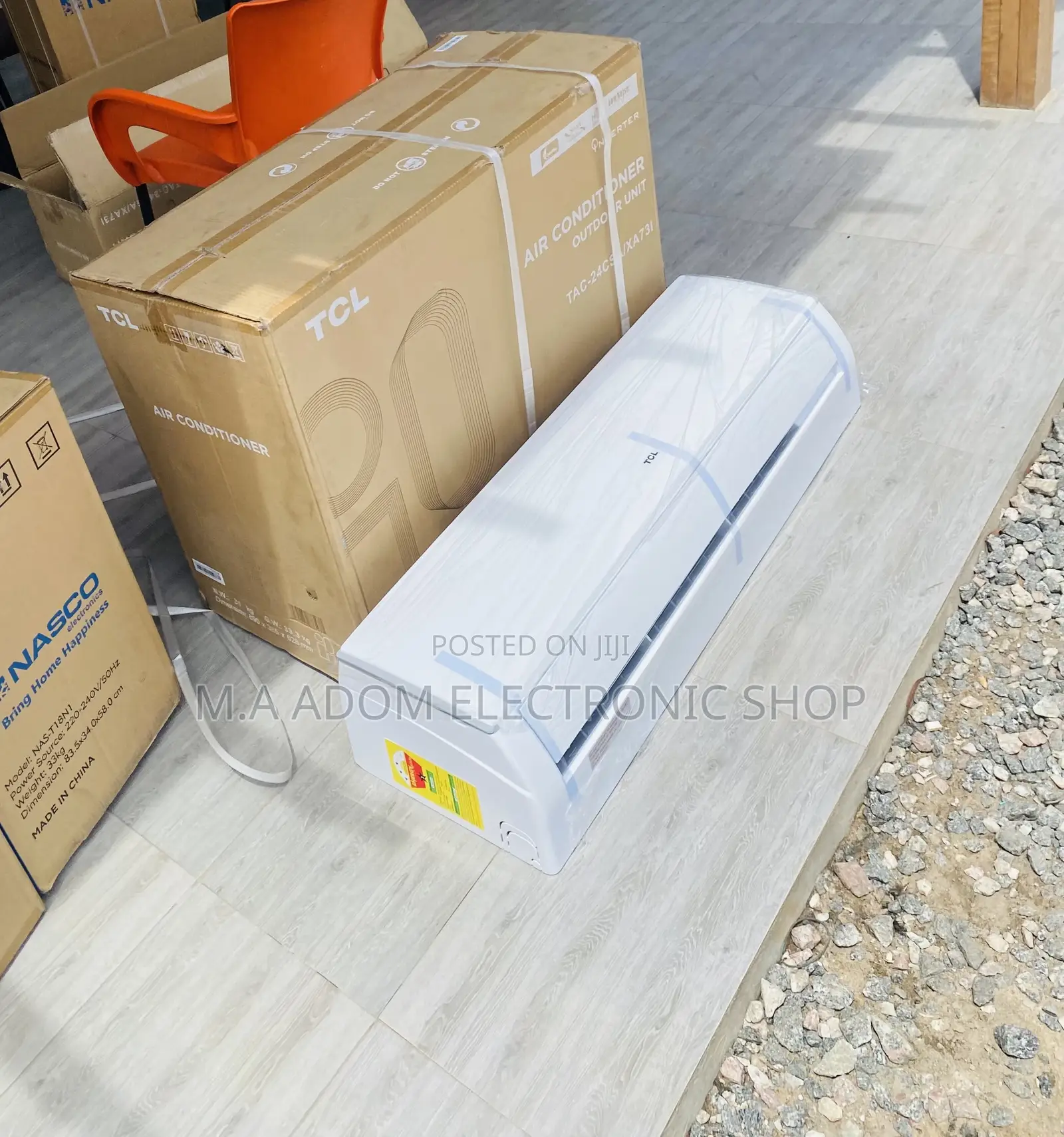 Affordable TCL 2.5hp Split Inverter Air Conditioner(White).