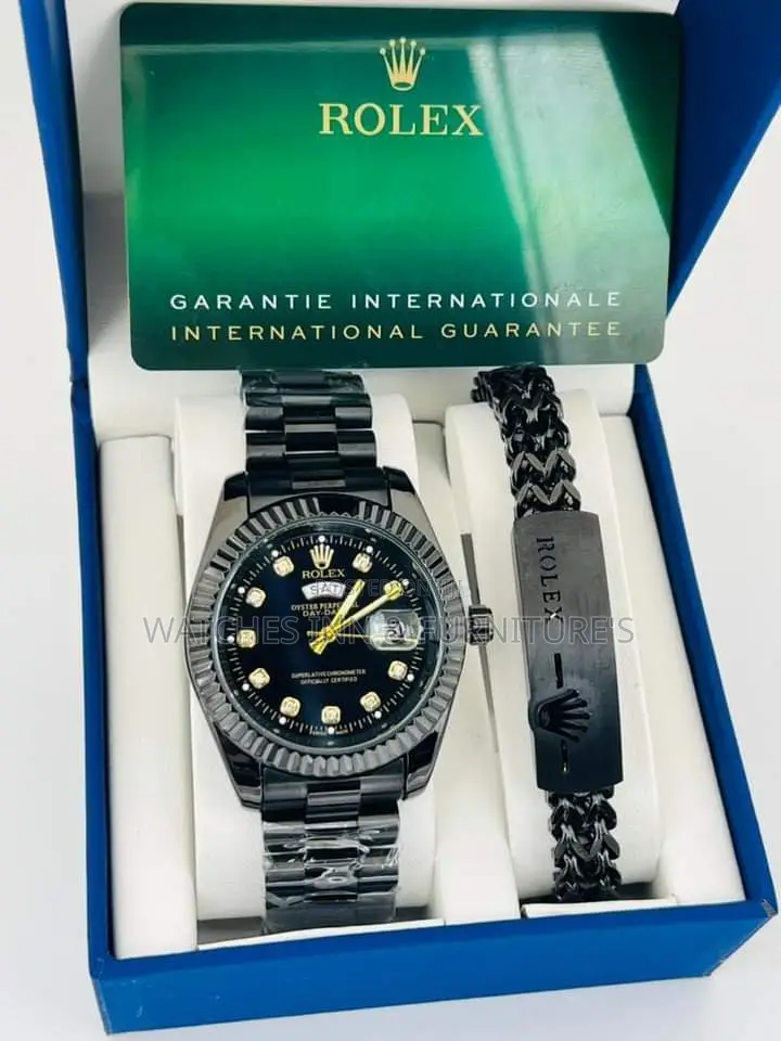 Rolex Men's Wristwatch With Bracelet