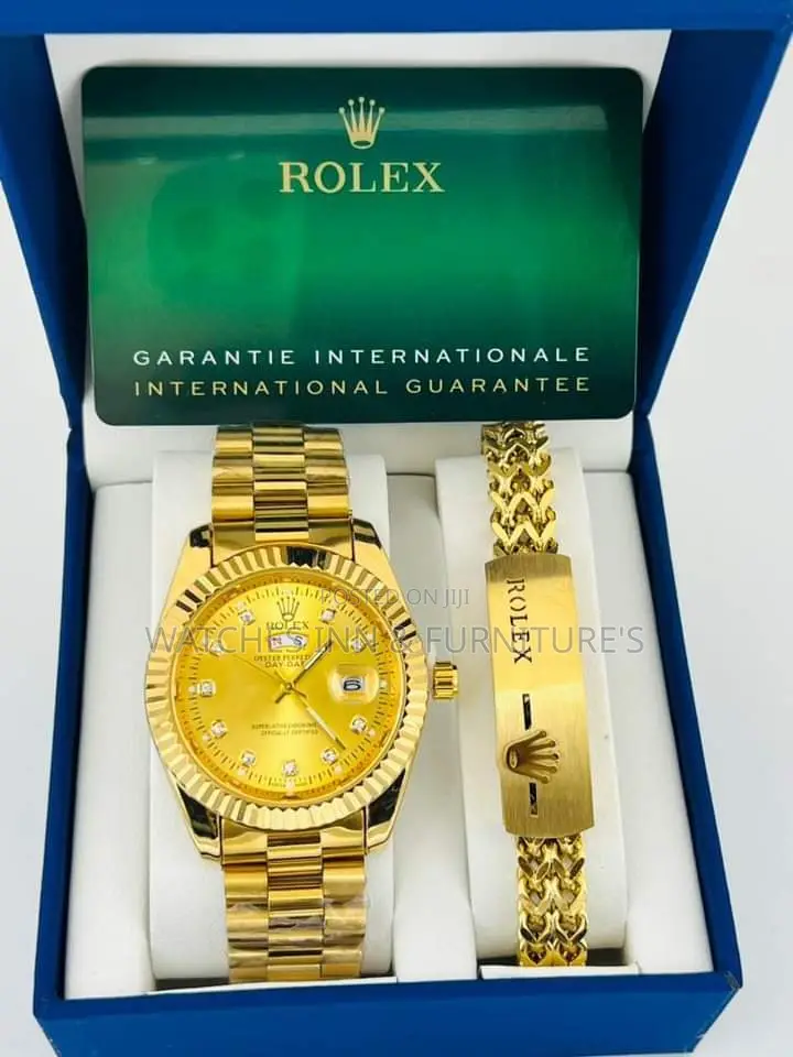 Rolex Men's Wristwatch With Bracelet