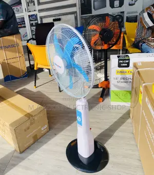 Newly in Stock Power King Rechargeable Standing Fan + Remote