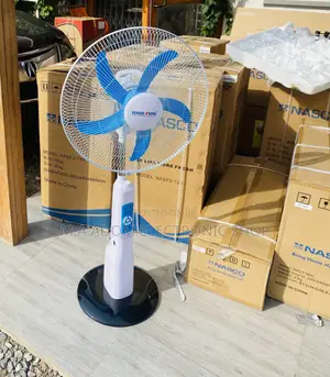 Long Lasting Power King Rechargeable Standing Fan.