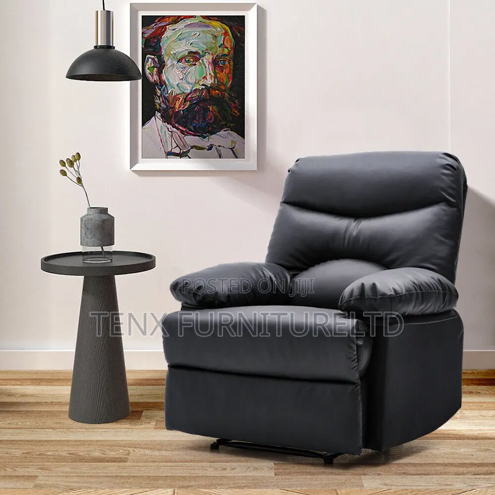 Recliner (Sofa )Manual Black