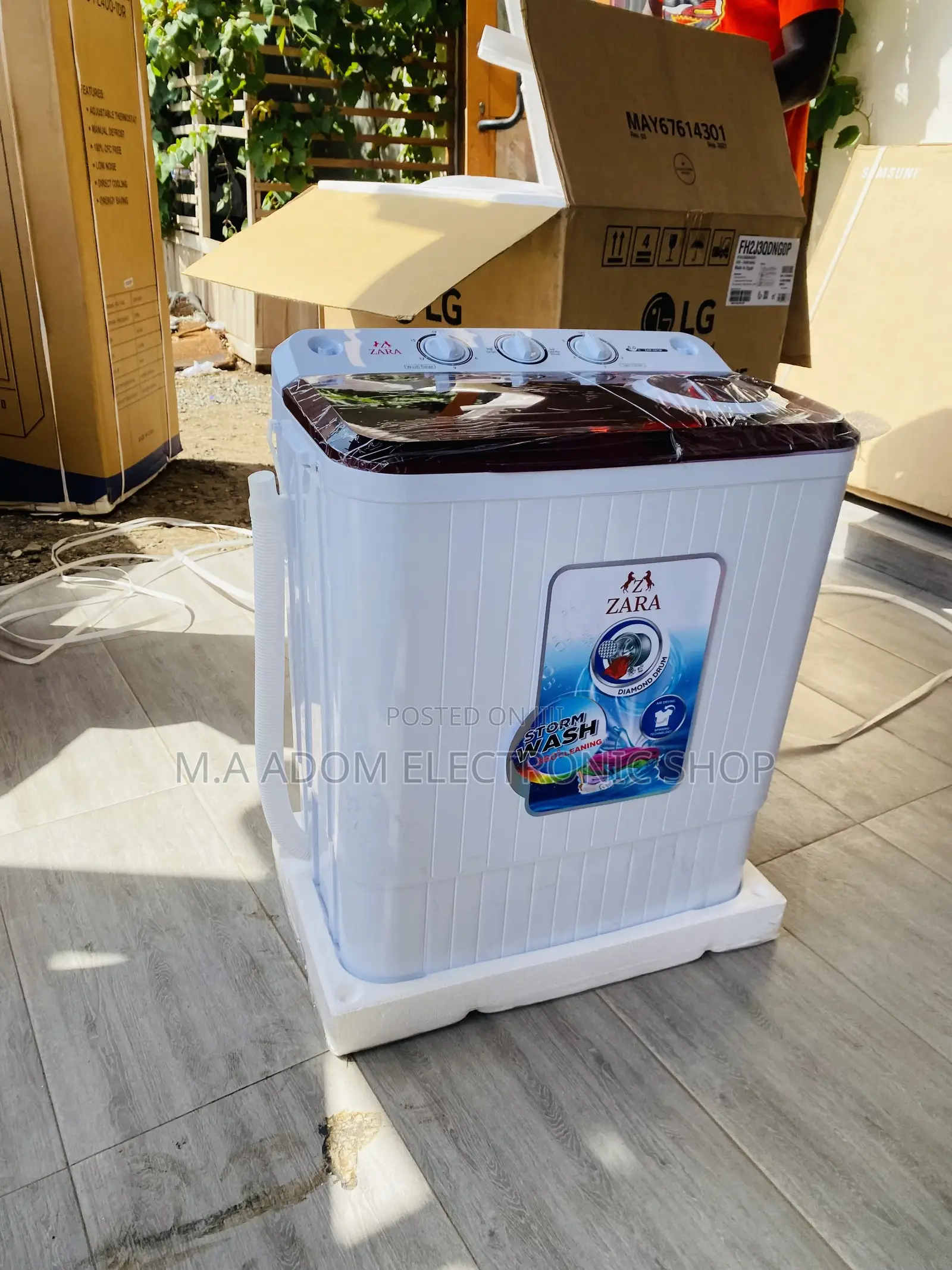 Quality Zara 5kg Top Load Electric Washing Machine.
