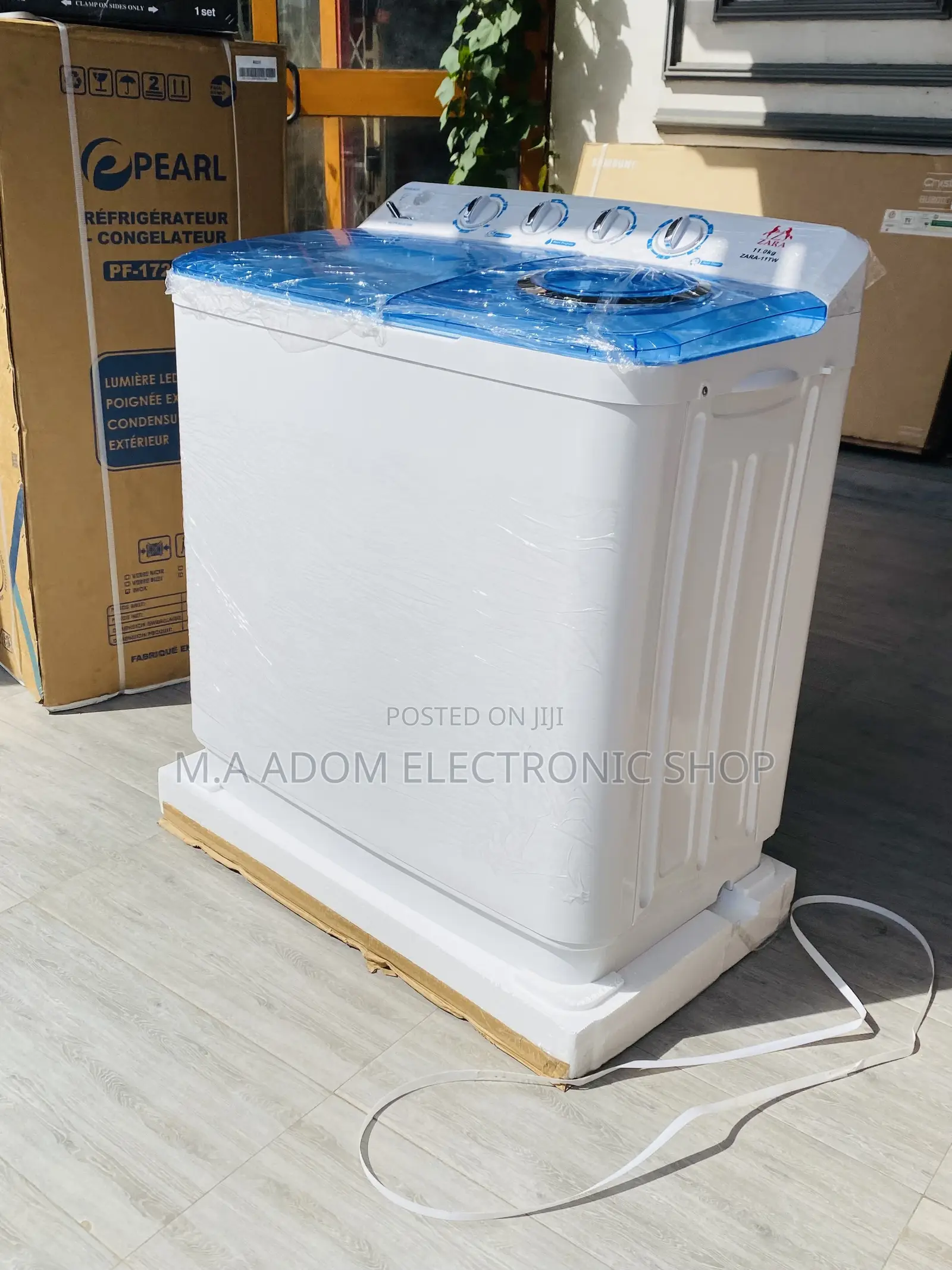 Budget-Friendly Zara 11kg Top Load Electric Washing Machine.
