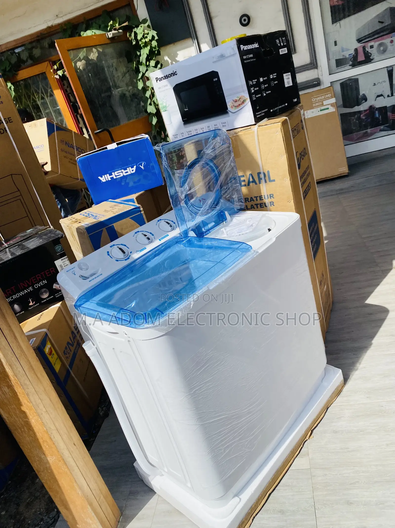Sealed in Box Zara 11kg Top Load Electric Washing Machine.