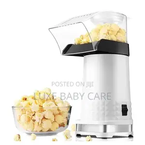 Hot Air Electric Popcorn Maker, No Oil, Popcorn Machine