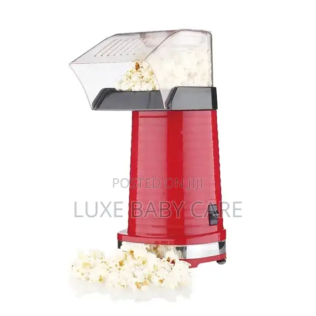 Hot Air Electric Popcorn Maker, No Oil, Popcorn Machine