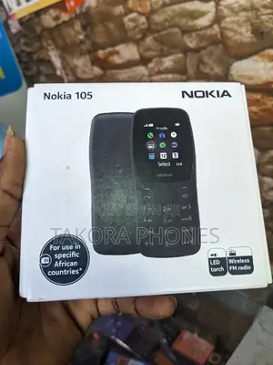 New Nokia 105 Black