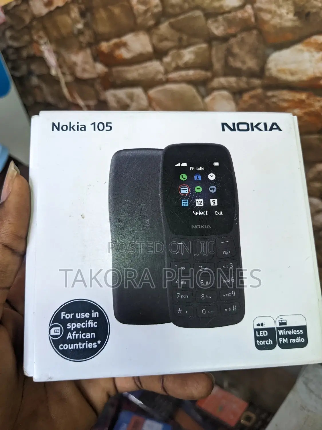 New Nokia 105 Black