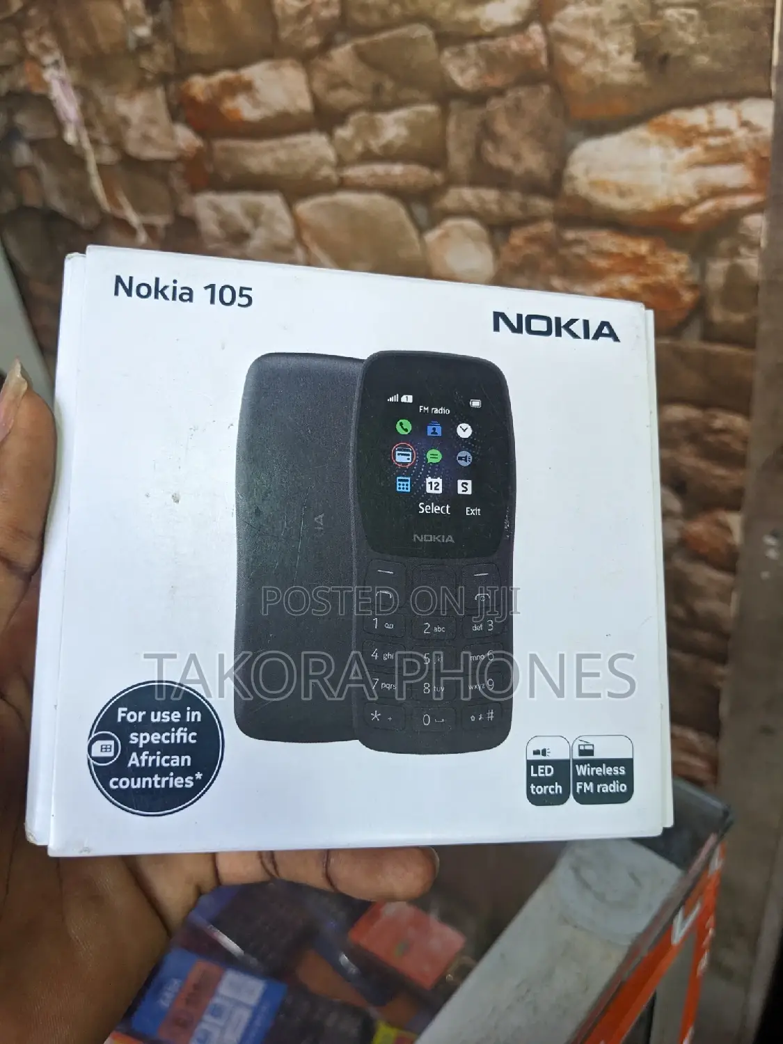 New Nokia 105 Black