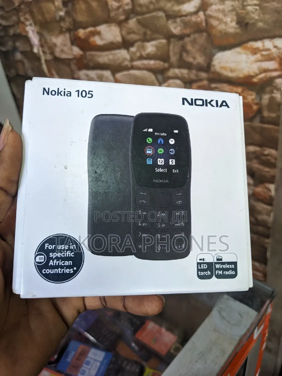 New Nokia 105 Black