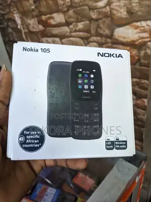 New Nokia 105 Black