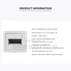 8way 3 Phase Distribution Board Havels