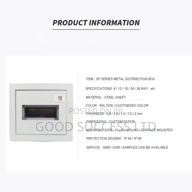 8way 3 Phase Distribution Board Havels
