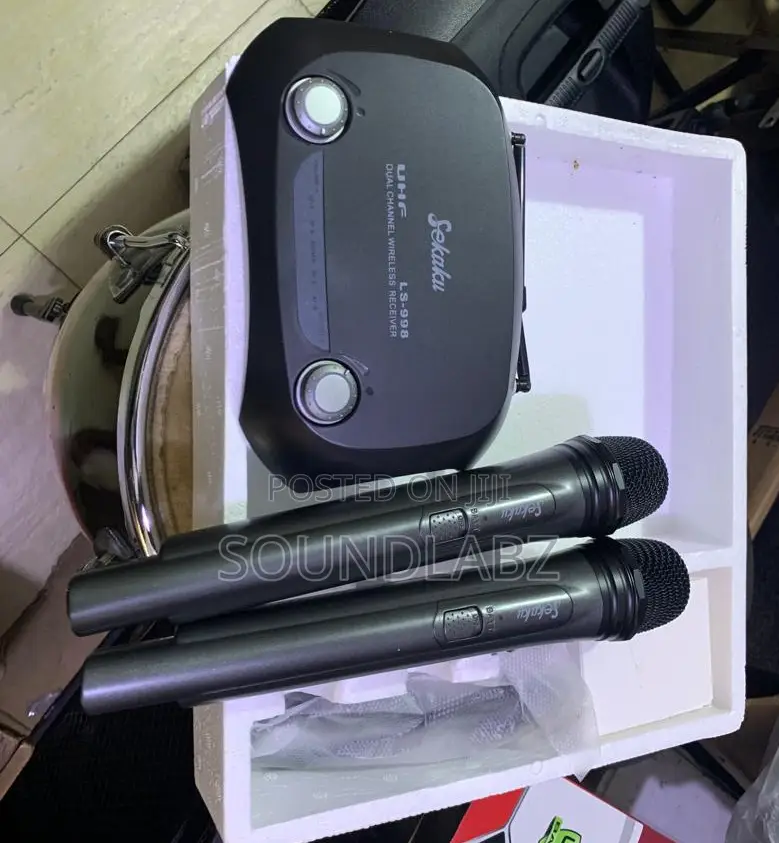 Sekaku LS-998 Professional Dual Wireless Microphone System
