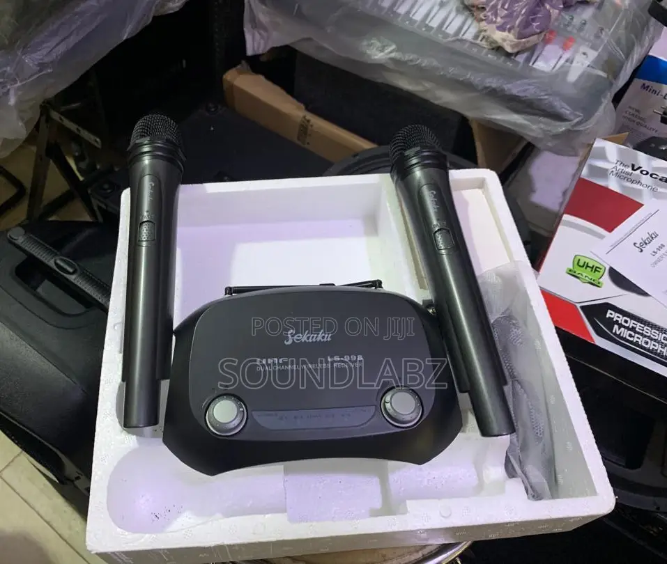 Sekaku LS-998 Professional Dual Wireless Microphone System