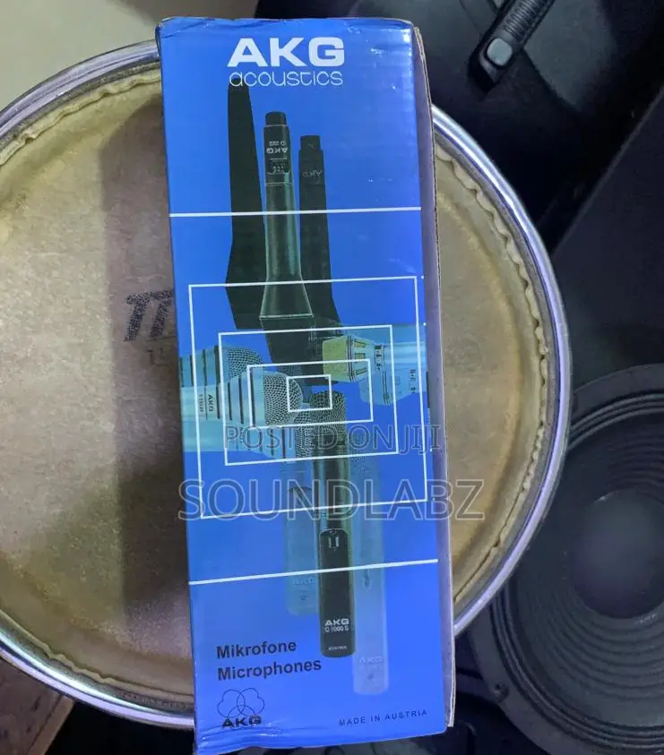 Akg D 8000 S Dynamic Cord Microphone