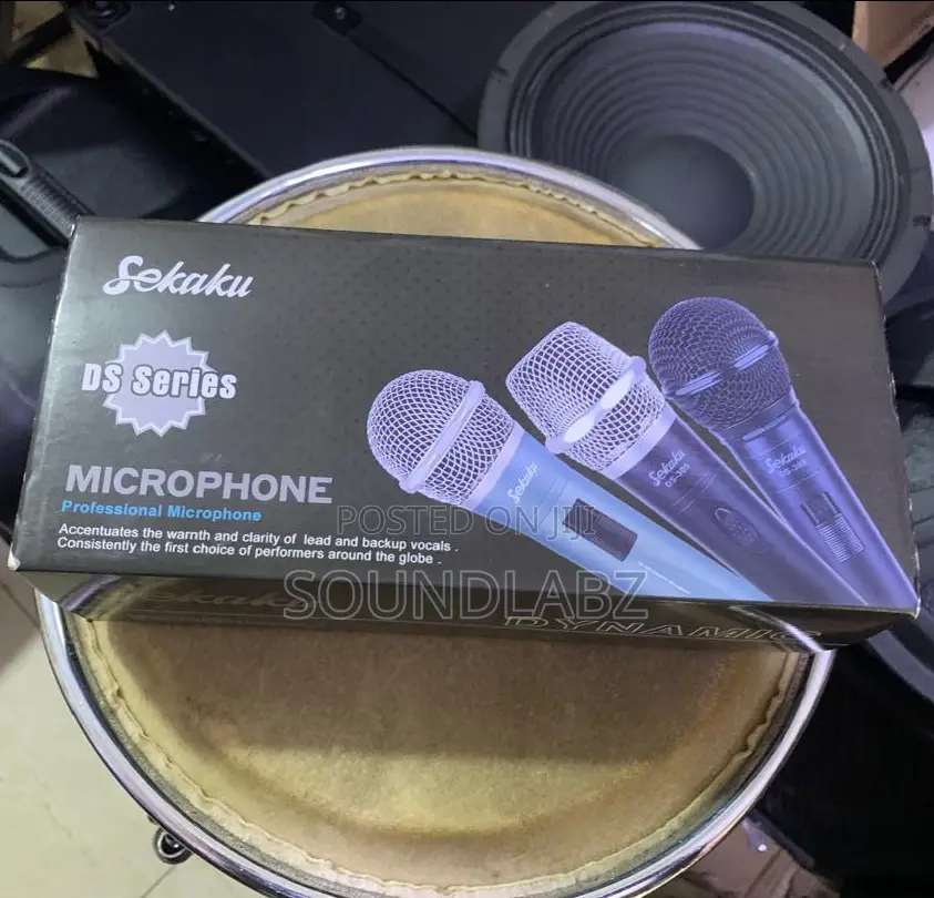 Sekaku Ds-305 Vocal Dynamic Cord Microphone