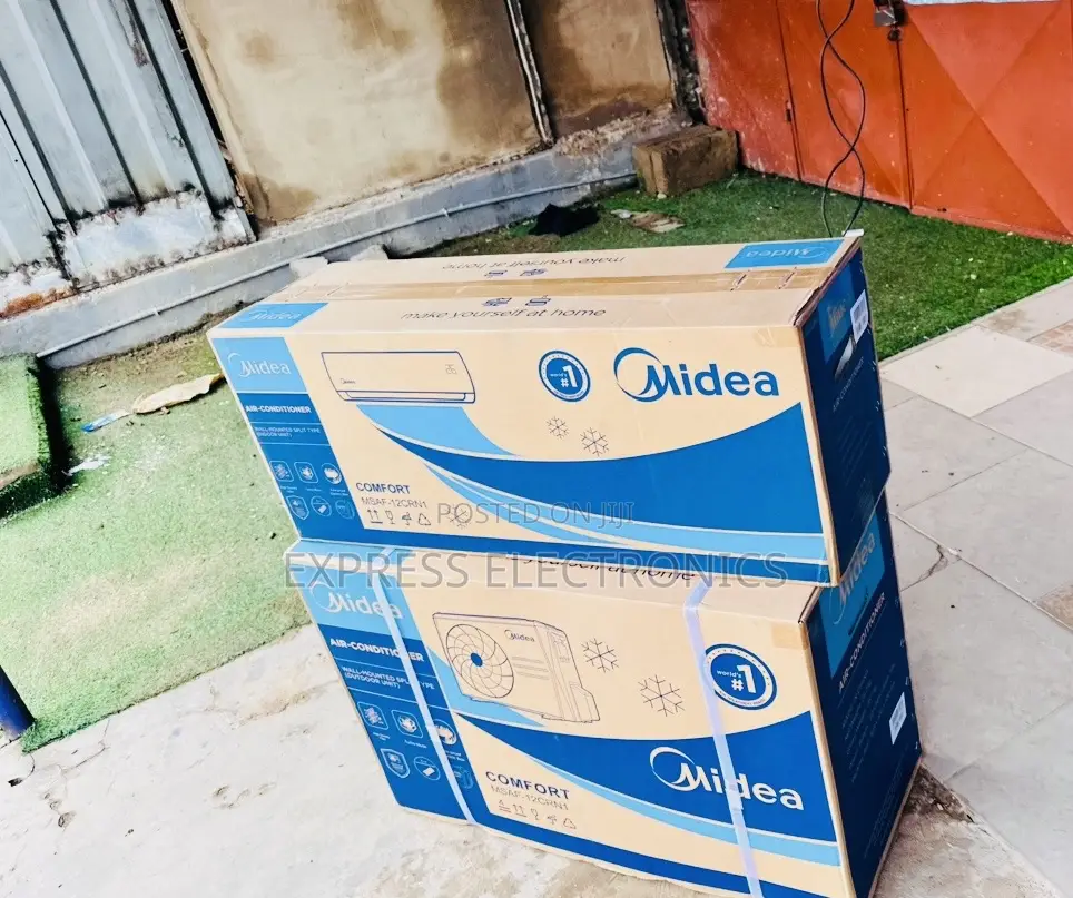 On/Off Midea Split R410 Gas White Air Conditioner 