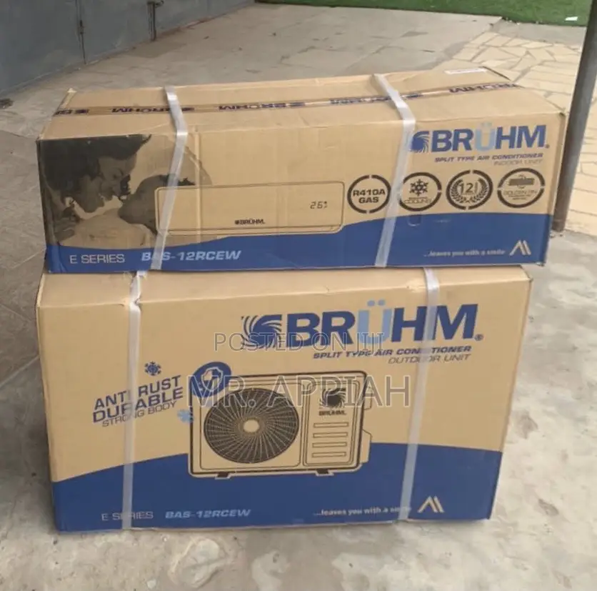 Purchase Affordable Bruhm 1.5hp Split Electric Ac(White).