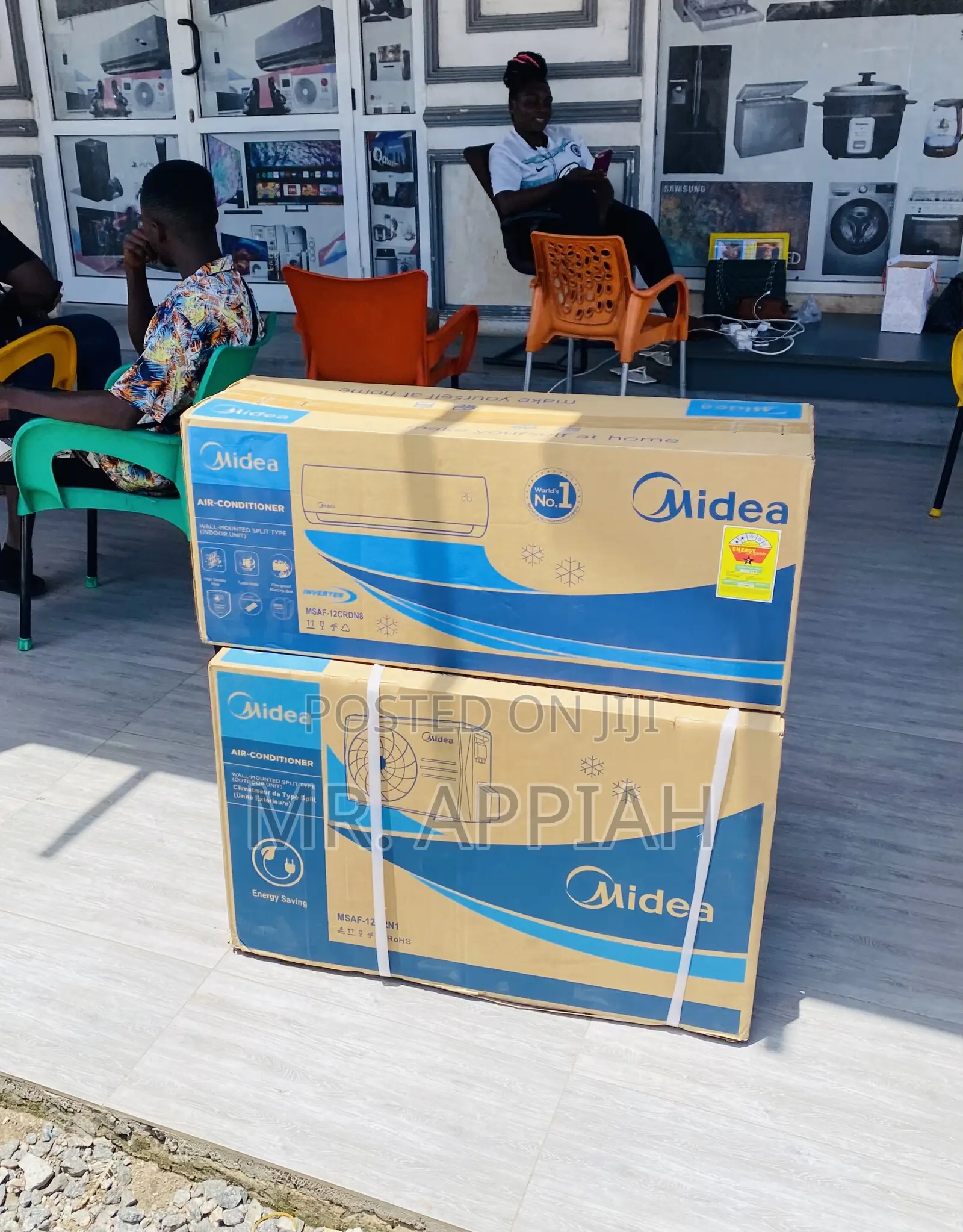 Purchase Affordable Midea 1.5hp Split Type Ac(White)R410.